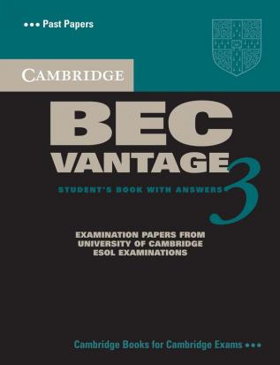 Cambridge BEC Vantage 3 with Answers