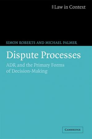 Dispute Processes