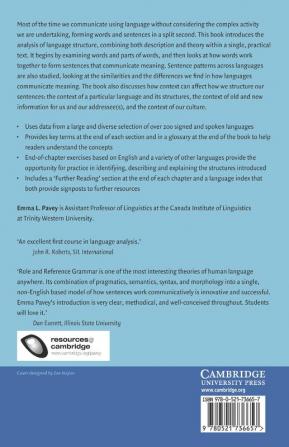 The Structure of Language