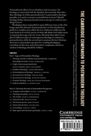 The Cambridge Companion to Postmodern Theology