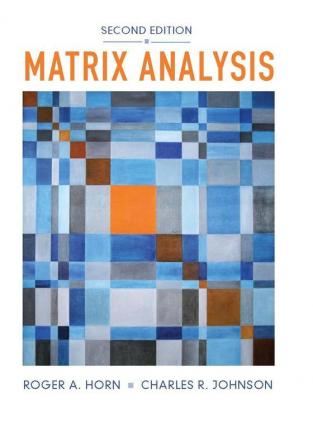 Matrix Analysis