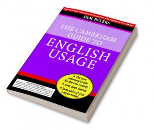 THE CAMBRIDGE GUIDE TO ENGLISH USAGE