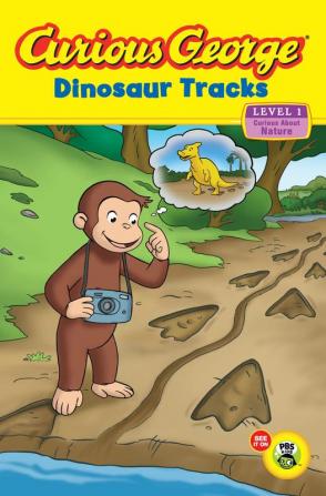 Curious George Dinosaur Tracks (Cgtv Reader)