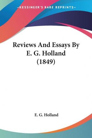 Reviews And Essays