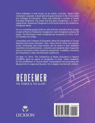 Redeemer the Power & the Glory Songbook 4