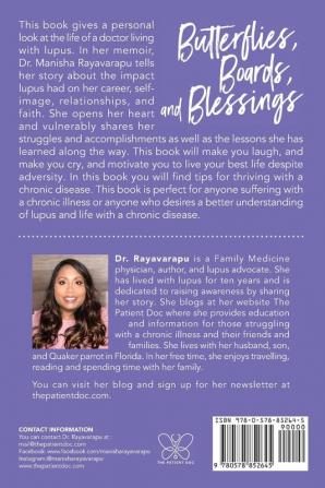 Butterflies Boards and Blessings: A Doctor's Journey to Thriving with Lupus