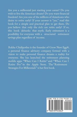 Retirement Strategies For Millennials: A Simple and Practical Plan for Retiring Early (Grow Nest Egg)