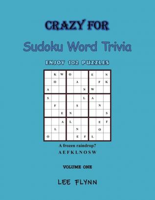 Crazy For Sudoku Word Trivia Volume One