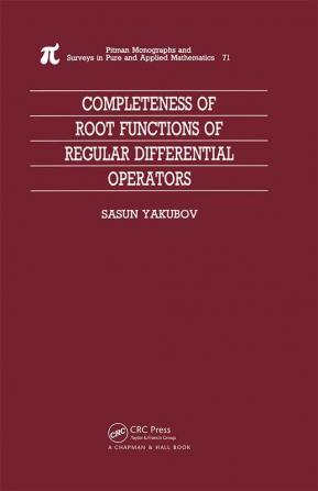 Completeness of Root Functions of Regular Differential Operators