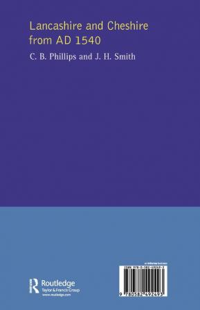 Lancashire and Cheshire from AD1540