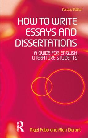 How to Write Essays and Dissertations