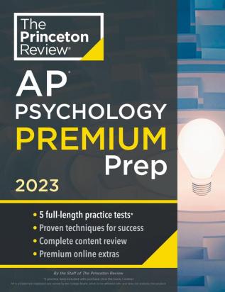 Princeton Review AP Psychology Premium Prep, 2023