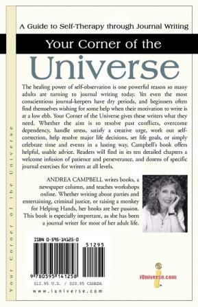 Your Corner of the Universe: A Guide to Self-Therapy Through Journal Writing