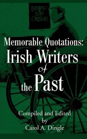 Memorable Quotations: Irish Writers of the Past