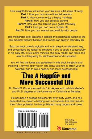 Live a Happier and More Successful Life