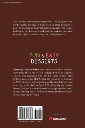 Fun & Easy Desserts