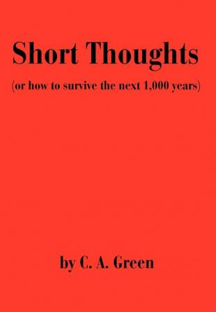 Short Thoughts