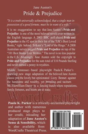 Jane Austen's Pride & Prejudice: a stage play