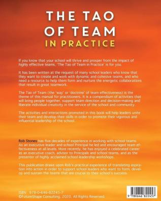 The Tao of Team in Practice: A Treasury of Over 150 Activities and Conversations for Forming and Sustaining a Highly Effective Team