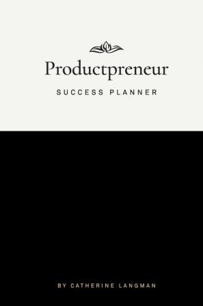 Productpreneur Success Planner