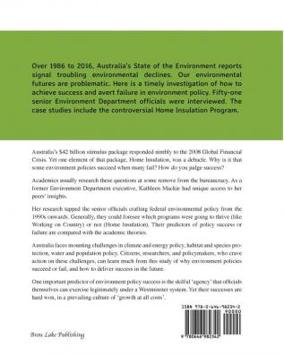 Succeeding and Failing in Australian Environment Policy