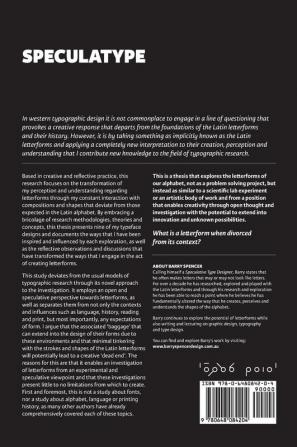 Speculatype: A Transformative Approach to the Perception Understanding and Creation of Latin Letterforms