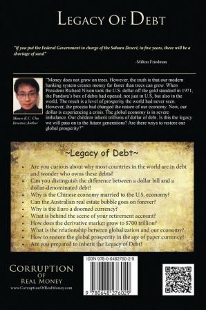 Legacy of Debt: Do You Know Money Is a Plan to Transfer Your Wealth Away from You?: 2 (Corruption of Real Money)