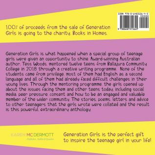 Generation Girls: Heartfelt advice stories poems and letters written by teenage girls for teenage girls.