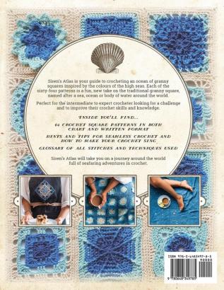 Siren's Atlas UK Terms Edition: An Ocean of Granny Squares to Crochet