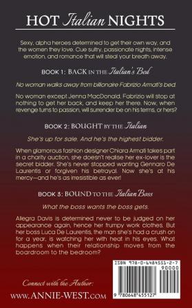 Hot Italian Nights Anthology 1: Books 1-3