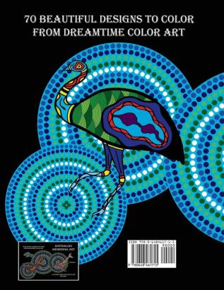 Australian Aboriginal Art: A Coloring Book for Adults and Children