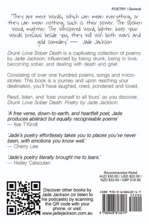 Drunk Love Sober Death: Poetry by Jade Jackson