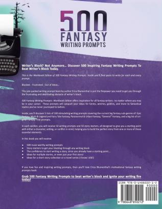 500 Fantasy Writing Prompts: Workbook