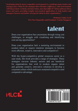 talent: Awakening in Hyper-Competitive Environments