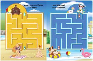 PAW Patrol: Legendary Mazes Activity Book