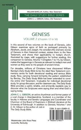 Genesis Volume 2 (Dsb) Hc (Daily Study Bible)