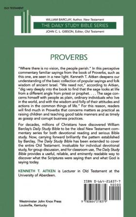 Proverbs H/B Dsb (Daily Study Bible Series)