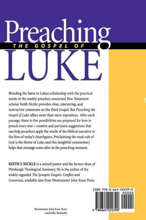 Preaching the Gospel of Luke: Proclaiming God's Royal Rule