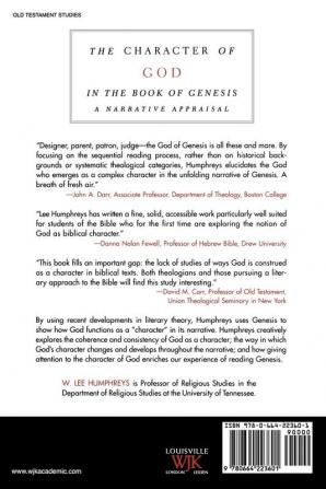 The Character of God in the Book of Genesis: A Narrative Appraisal