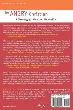 The Angry Christian: A Theology for Care and Counseling