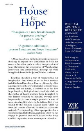 A House for Hope: A Study in Process and Biblical Thought