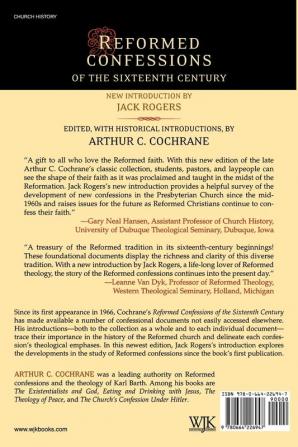 Reformed Confessions of the Sixteenth Century