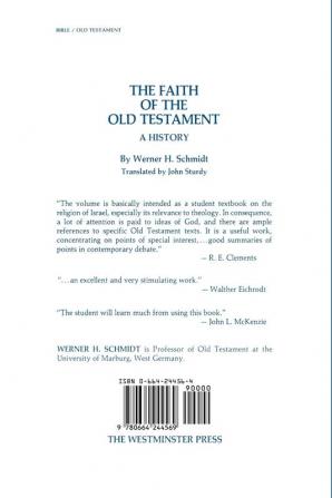 The Faith of the Old Testament: A History