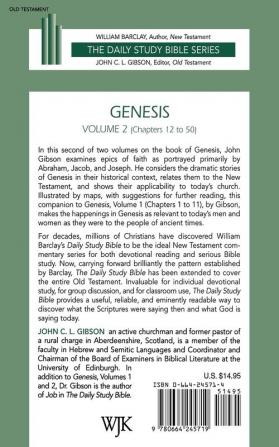 Genesis Volume 2 (Daily Study Bible)