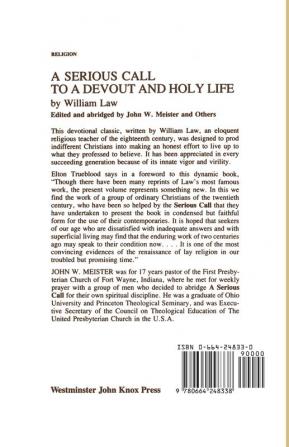 A Serious Call to a Devout and Holy Life