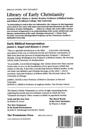 Early Biblical Interpretation: 3 (Library of Early Christianity)