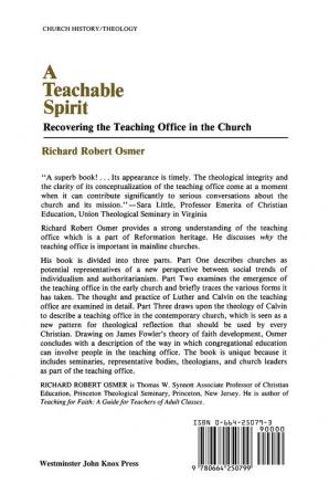 A Teachable Spirit: Recovering the Teaching Office in the Church