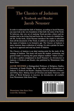 The Classics of Judaism: A Textbook and Reader