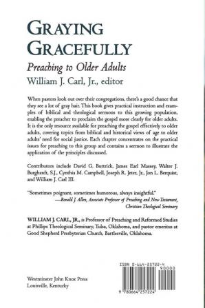 Graying Gracefully: Preaching to Older Adults