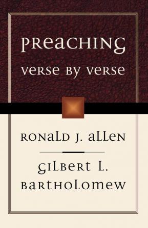 Preaching Verse by Verse